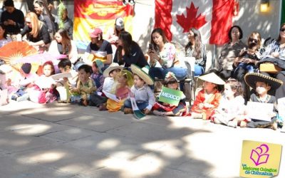 Festival de Naciones Unidas. Maternal y Jardín de Niños Arcoiris.