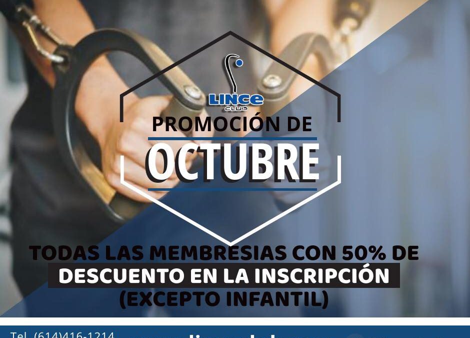 Deportivo Lince. Promoción octubre.