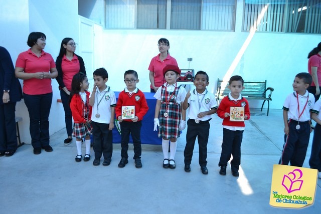 Premiación Cálculo Mental Nivel Kínder. Centro Educativo Mi Mundo.