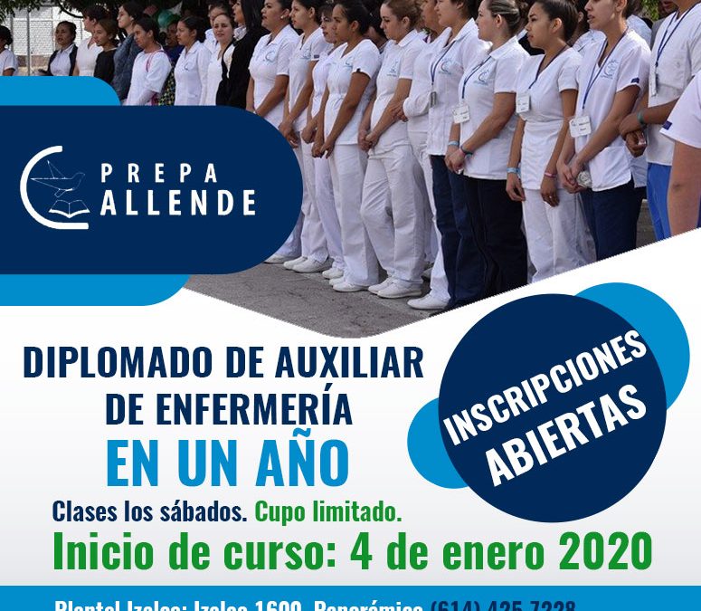 Auxiliar en Enfermería en Prepa Allende