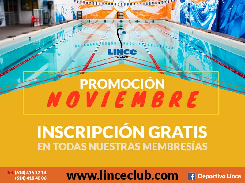 Club Deportivo Lince. Promoción Noviembre.