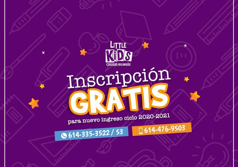 Promoción para el ciclo escolar 2020-2021. Little Kids Kínder y Estancia Infantil.