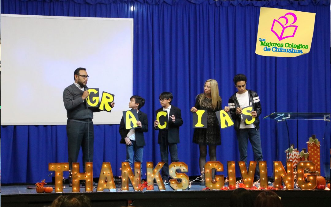 Colegio Bilingüe Palabra Viva,Cena de Acción de Gracias.