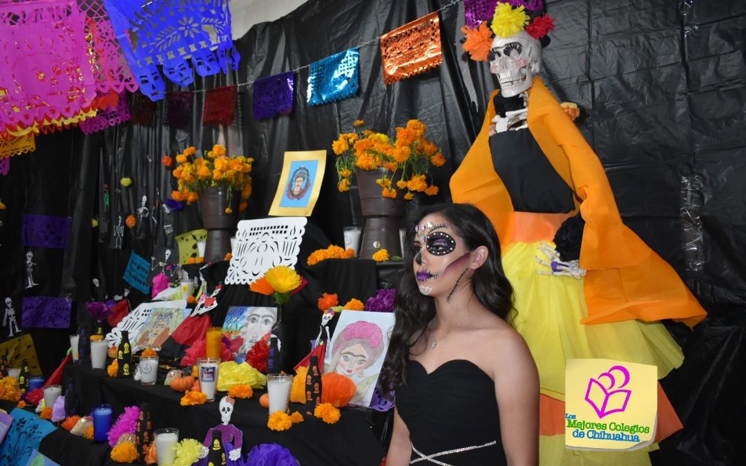 Prepa Allende celebra el Día de Muertos