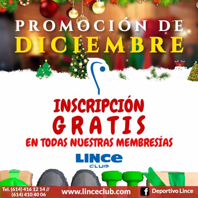 Club Deportivo Lince: Promoción diciembre.
