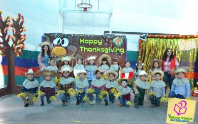 Celebración Thanksgiving Day. Grupo 1o Rojo, Centro Educativo Mi Mundo.