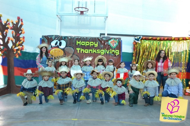 Celebración Thanksgiving Day. Grupo 1o Rojo, Centro Educativo Mi Mundo.