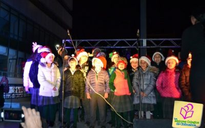 Coros Navideños. Colegio PALMORE