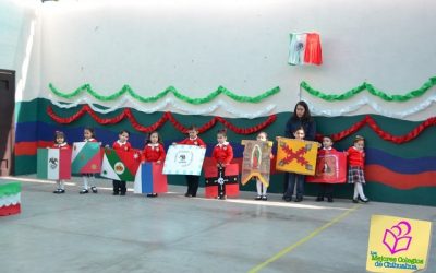 Presentación sobre la historia de la bandera. Colegio MI MUNDO