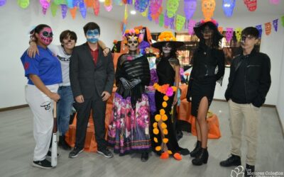 Celebración día de Muertos. Centro Estudios Superiores IGNACIO ALLENDE. Plantel Izalco.